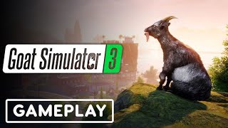 HARD GAME GOAT SIMULATOR 3 GAMEPLAY [upl. by Attelrahc]