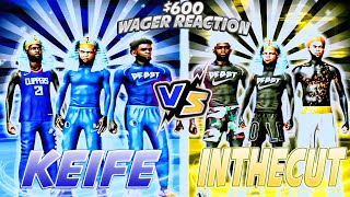 Keife Wagered InThaCut For 600 To Continue His RevengeTour on NBA2K21😤 MUST SEE  REACTION [upl. by Noyart202]