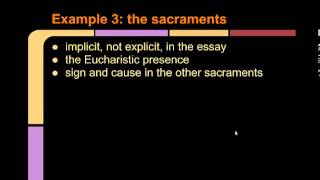 Karl Rahners Theology of the Symbol  Sacraments and Worship lecture 4 [upl. by Airotkiv999]