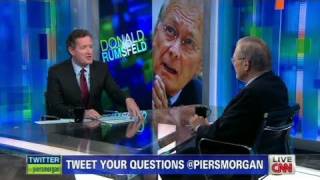 CNN Donald Rumsfeld on Iraq and Libya differences [upl. by Anitsirhc990]