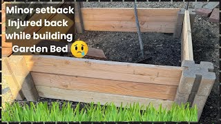 My Attempt to Build A Raised Garden Bed [upl. by Giza634]