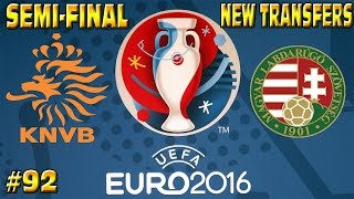 FIFA 15 LIVERPOOL CAREER MODE NEW TRANSFERS  EURO SEMIFINAL 92 [upl. by Allister805]