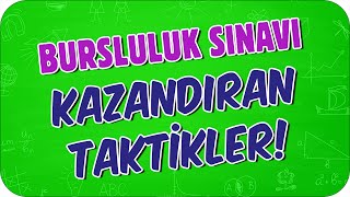 Bursluluk Sınavı Çok Mu Zor❓ Sınav Kazandıran TAKTİKLER 🎯 [upl. by Berns]