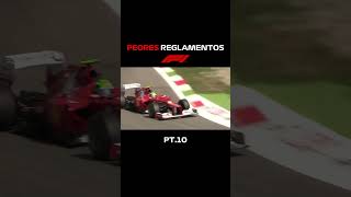 PEORES REGLAMENTOS F1  Pt10 💥 httpsamznto3q5mC8j formula1 automovilismo f1shorts gpf1 [upl. by Mur]