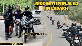 FINALLY ride with jattprabhjot bhaiya 😎 NINJA H2 ​😇 [upl. by Natalie]