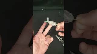 Worlds smallest Whopper Plopper Homemade Fishing Lure 😱 shorts [upl. by Berghoff664]