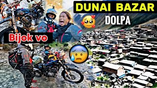 DOLPA KO SADARMUKAM PUGEYO😍YESTO HALAT MA🥺FULL OFFROAD😱DOLPA RIDE DAY9❤️ [upl. by Kristyn]