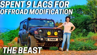 Ultimate modified Thar with EXTREME offroading capabilities😎 [upl. by Ais]