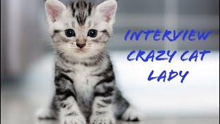 Interview Session Casey Mencke Crazy Cat Lady [upl. by Ande]