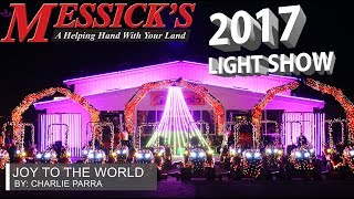 Messicks 2017 Christmas Light Show  Charlie Parra  Joy To The World [upl. by Bette432]