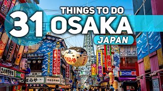 Best Things To Do in Osaka Japan 2024 4K [upl. by Marela442]