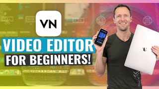 VN Video Editor  COMPLETE Tutorial for Beginners iPhone Android amp Mac [upl. by Zamir240]