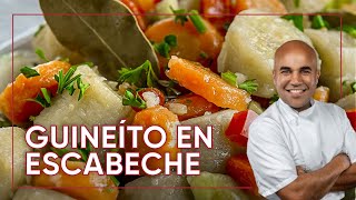 Cómo Preparar unos deliciosos Guineíto en Escabeche al Estilo Chef Piñeiro [upl. by Rekyr]