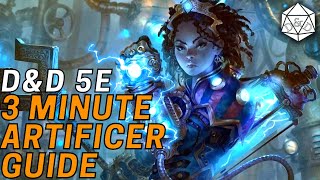 3 minute Guide to Artificer  DampD 5e [upl. by Ydniw]