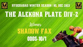 THE ALEKONA PLATE DIV 2 Winner SHADOW FAX [upl. by Jablon]