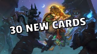 Hearthstone  30 New Saviors of Uldum Cards Reviewed in 3 min [upl. by Tselec]