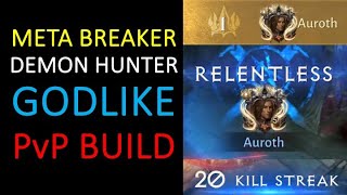 The best demon hunter PvP build in Diablo immortal Detailed guide gameplay instructions and more [upl. by Aicile]