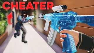 rainbow six siege but i DESTROY cheaters [upl. by Ruhtua]