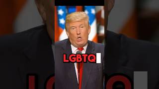 TRUMP’S “GAY PROMISE” gaynews lgbtq [upl. by Yhtorod]