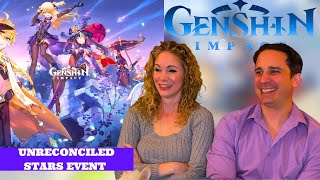 Genshin Impact Unreconciled Stars Event Reaction [upl. by Cheadle]