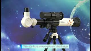 Toy Astronomical Telescope For Children  Astronomy Kids Space Zoom Educational Toys [upl. by Pronty480]