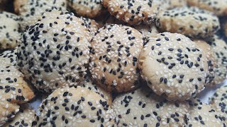 SESAME COOKIES RECIPE [upl. by Cheslie]