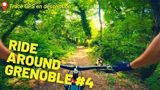 Mont Néron  Ride Around Grenoble 4  Parcours vtt en description [upl. by Lellih]