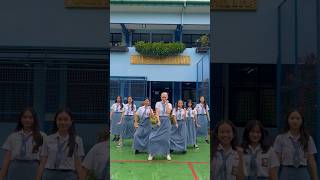 My first school uniform😍🥹🇮🇩 isabell dance travel jakarta [upl. by Brenn31]