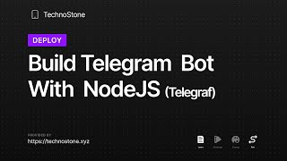 Lesson 1  How to create telegram bot with Telegraf NodeJS  Telegram Bot NodeJS Tutorials [upl. by Atalante]