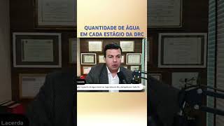 DRC Estágios NÃO Determinam a Quantidade Diária de Água  shorts nefrologia [upl. by Akiem271]