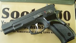 CZ 75 B 9mm Pistol Review [upl. by Noma342]