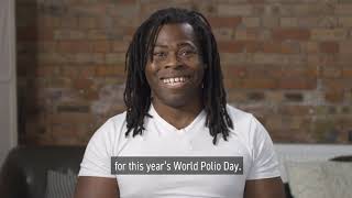 Join Ade Adepitan for World Polio Day [upl. by Fabron448]