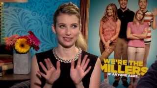 WERE THE MILLERS interview Jason Sudeikis amp Jennifer Aniston [upl. by Yevre]