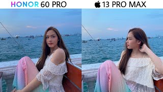 Honor 60 Pro vs iPhone 13 Pro Max Camera Test [upl. by Eden]