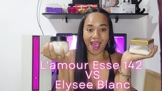 COMPARAÇÃO ENTRE OUI LAMOURESSE 142 VS ELYSÉE BLANC ACETINADO OBOTICÁRIO QUEM GANHA🤩 [upl. by Towbin188]