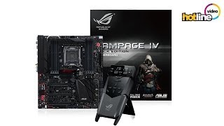 Обзор материнской платы ASUS RAMPAGE IV BLACK EDITION [upl. by Dnalhsa581]