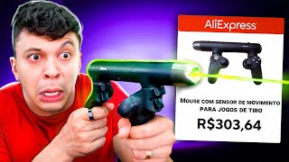 COMPREI um CONTROLE HACKER para jogos de T1R0 É BOM ou NÃO 🤔 [upl. by Ardnwahsal]