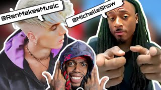 MichelleShow Responds To Ren Dissing Him  REACTION  Ren  Dumb King Come [upl. by Burroughs]