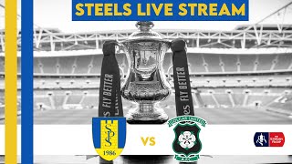 Stocksbridge Park Steels Vs Golcar United  FA Cup Live Commentary [upl. by Dlorad742]