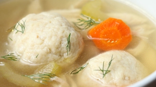 SlowCooker Matzo Ball Soup [upl. by Terrena]