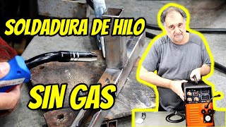 Maquina de soldar de Hilo quotMIGquot SIN GAS [upl. by Novat]