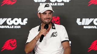 Abraham Ancer Friday Press Conference 2024 LIV Golf Nashville · Round 1 [upl. by Helga]