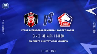 J19 I FC Fleury 91 – Lille OSC 22 le résumé  D1 Arkema  FFF 20232024 [upl. by Colver]