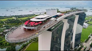 Marina Bay Sands Singapore 4K Skypark Sampan ride [upl. by Haven]