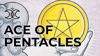 Ace of Pentacles 🌎 Quick Tarot Card Meanings 🌎 Tarotcom [upl. by Farrel778]