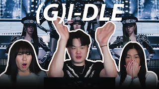 여자아이들GIDLE  Super Lady Official Music Video  Reactions ON OUR KNEES 😩😩🥵🥵 [upl. by Mikey]