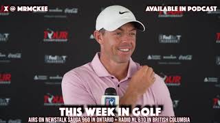 Rory involved in PGA Tour v LIV match especially huge because it appears he is done with the divide [upl. by Pernas]