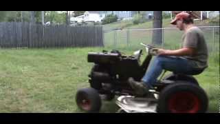 First Test Run of My Bolens 850 Tractor  July 22 2012 [upl. by Sieracki]