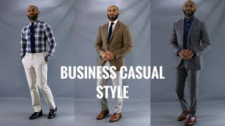 How To Dress Business CasualHow To Properly Dress Casual At Work [upl. by Lrem378]