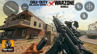 WARZONE MOBILE BO6 INTEGRATION OMNIMOVEMENT GAMEPLAY ON SNAPDRAGON 8 GEN 1 [upl. by Anahsirk112]